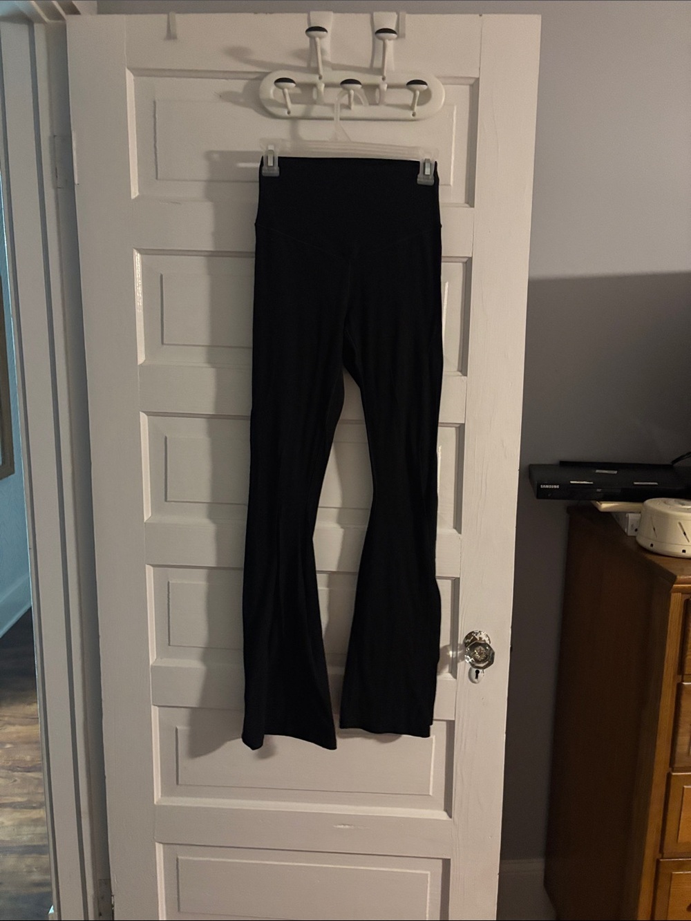 Aerie Black High-Waist Flare Bootcut Leggings